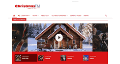 Desktop Screenshot of christmasfm.com